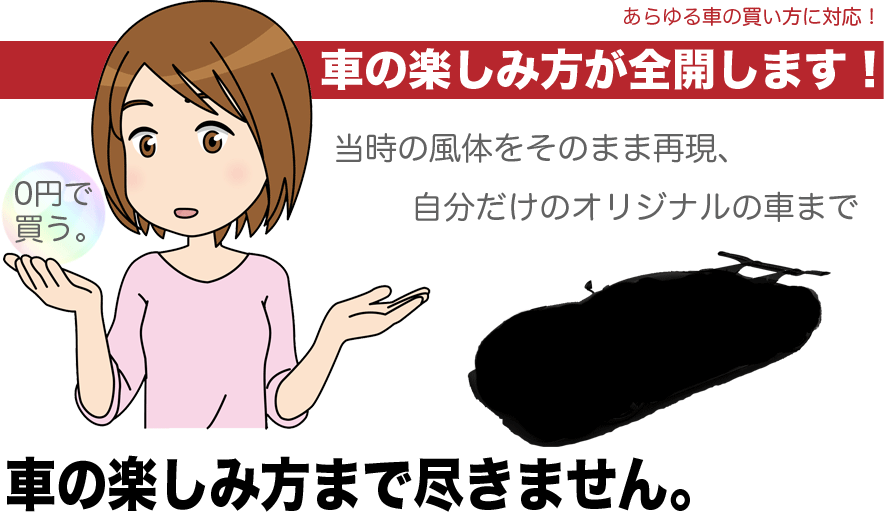 ������Ԃ̔������ɑΉ��I�Ԃ̊y���ݕ����S�J���܂��I�����̕��̂����̂܂܍Č��A���������̃I���W�i���̎Ԃ܂Ł@0�~�Ŕ����I�Ԃ̊y���ݕ��܂Ős���܂���B